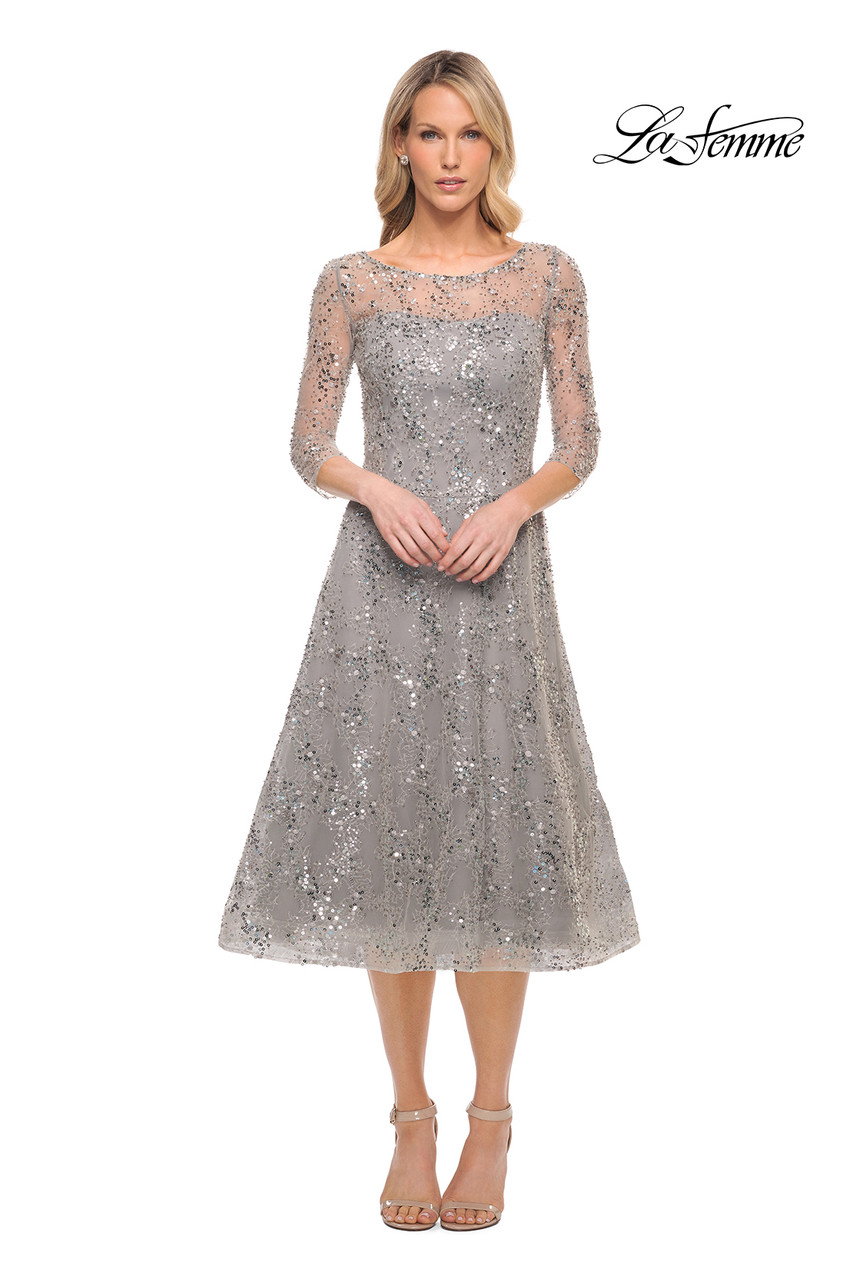 gray mother of the bride dresses